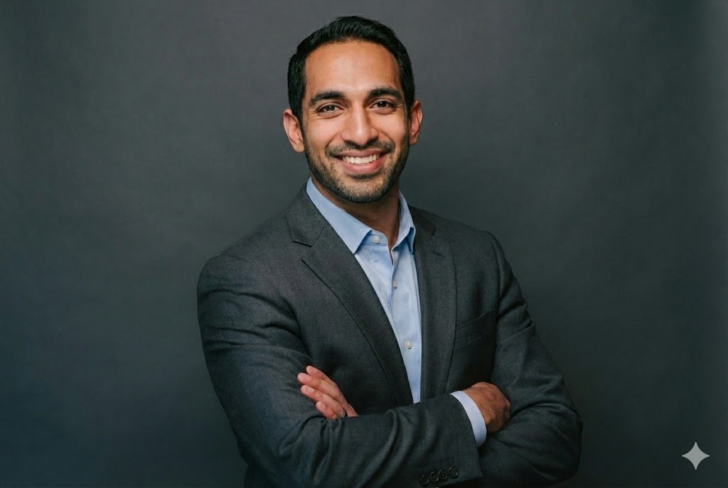 Portrait of Sahger Lad, Co-Founder and CTO